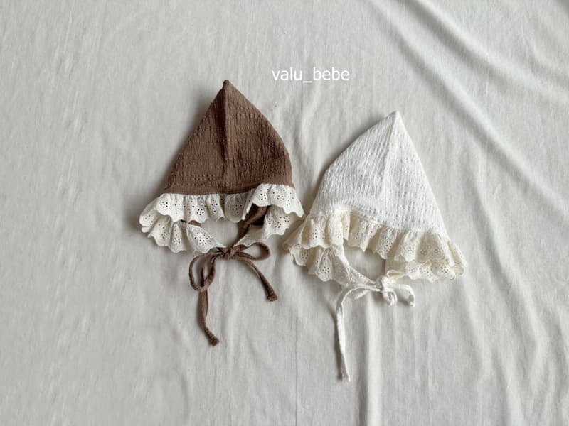 Valu Bebe - Korean Baby Fashion - #babyboutiqueclothing - Yoru Lace Bonnet