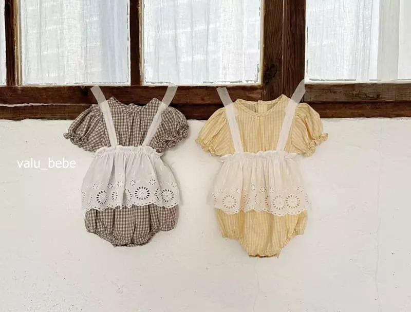 Valu Bebe - Korean Baby Fashion - #babyoninstagram - Bona Apron Bodysuit