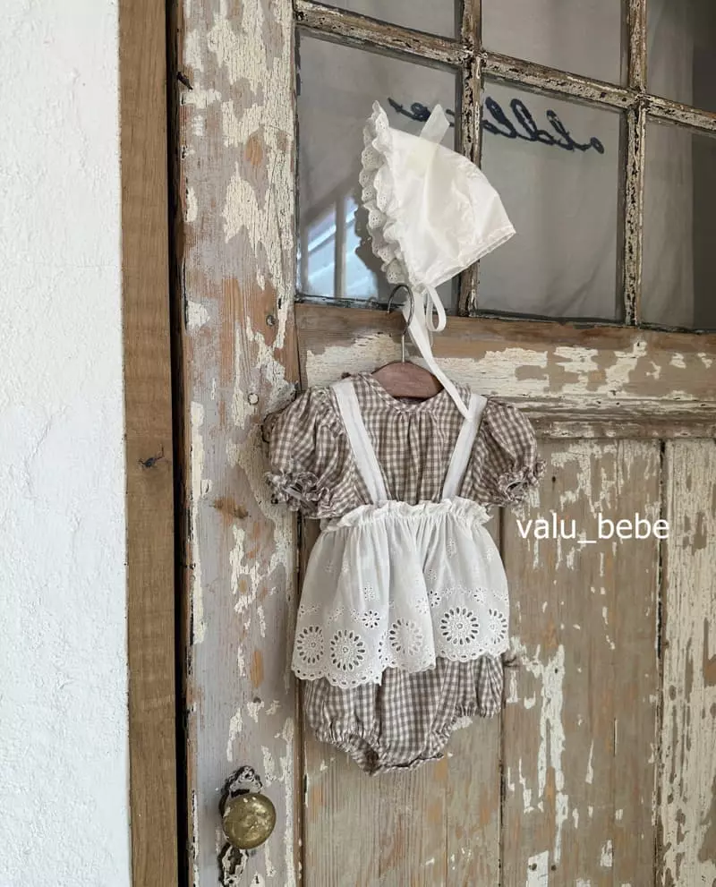 Valu Bebe - Korean Baby Fashion - #onlinebabyshop - Bona Apron Bodysuit - 7