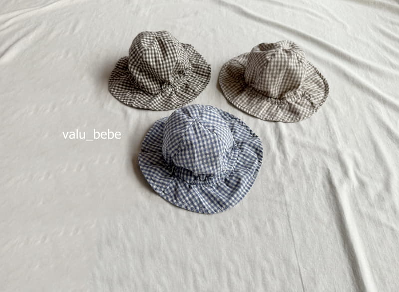 Valu Bebe - Korean Baby Fashion - #smilingbaby - Check Buxket Hat - 12