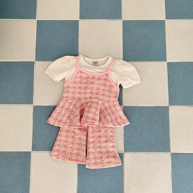 Yellow Factory - Korean Children Fashion - #fashionkids - Coco Top Bottom Set