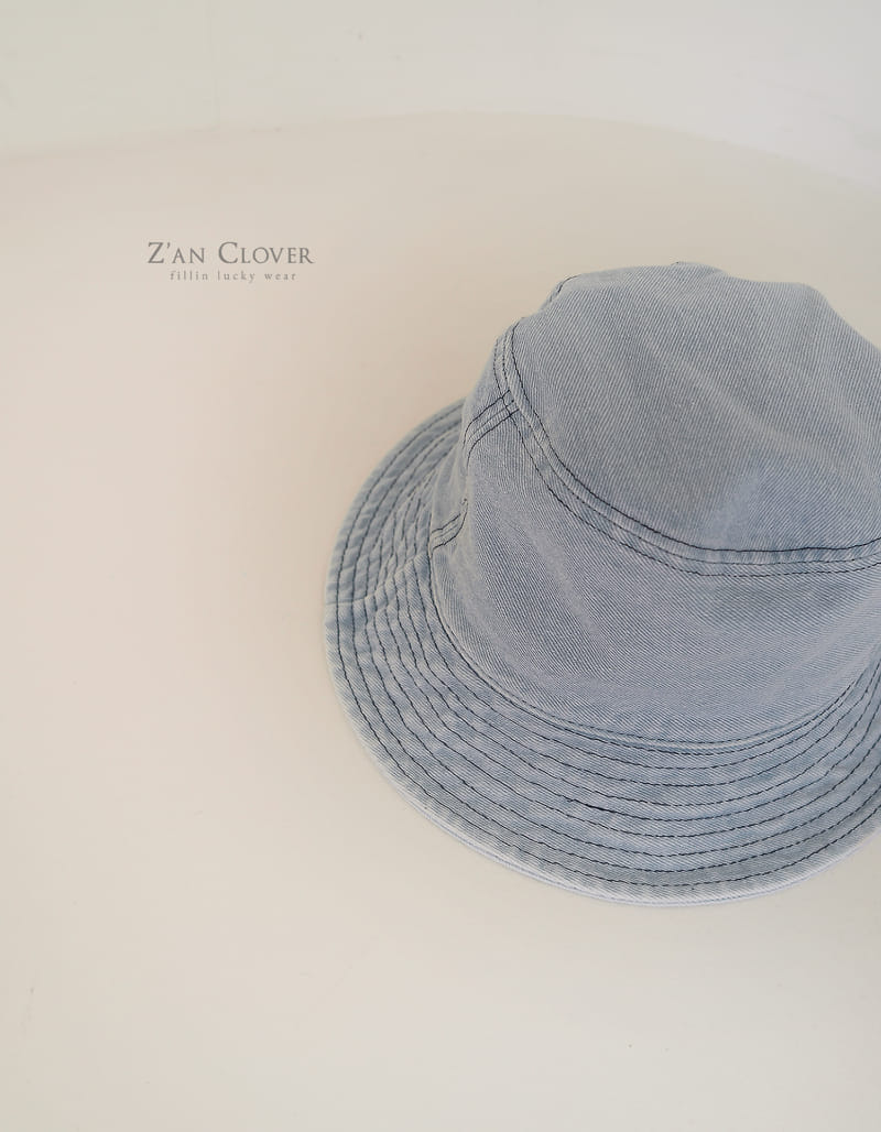 Zan Clover - Korean Children Fashion - #Kfashion4kids - Denim Bucket Hat - 8