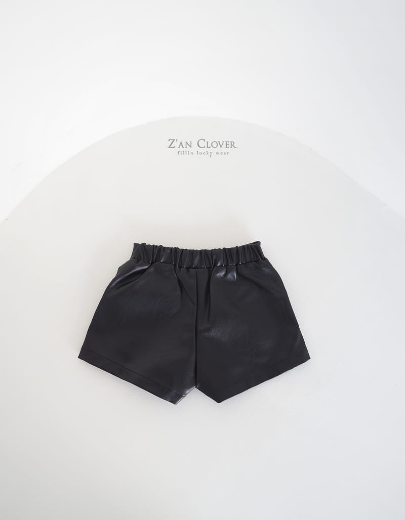 Zan Clover - Korean Children Fashion - #childofig - Leather Shorts - 8