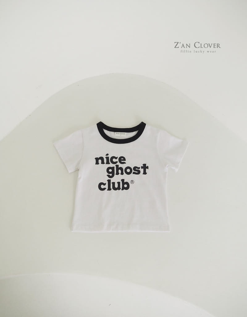 Zan Clover - Korean Children Fashion - #childofig - Ghost Club Tee - 2