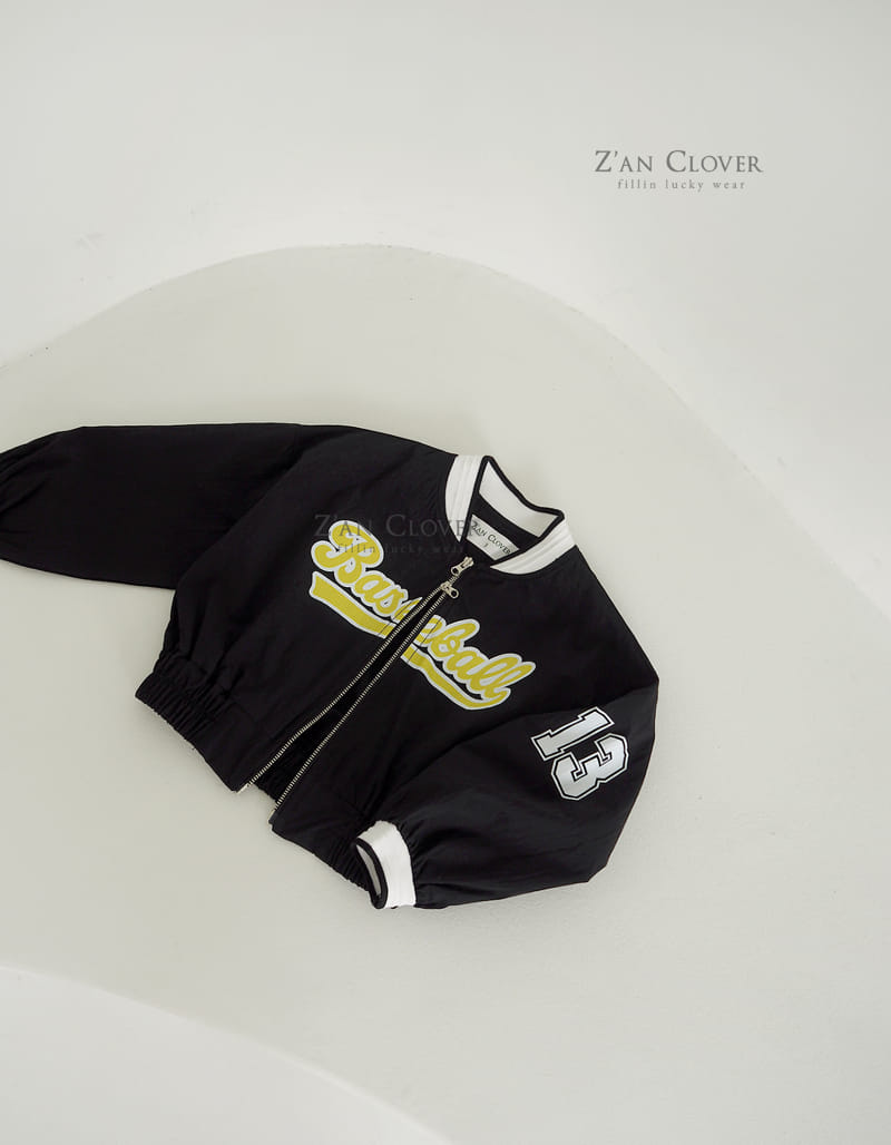 Zan Clover - Korean Children Fashion - #childofig - Baseball Jumper - 11