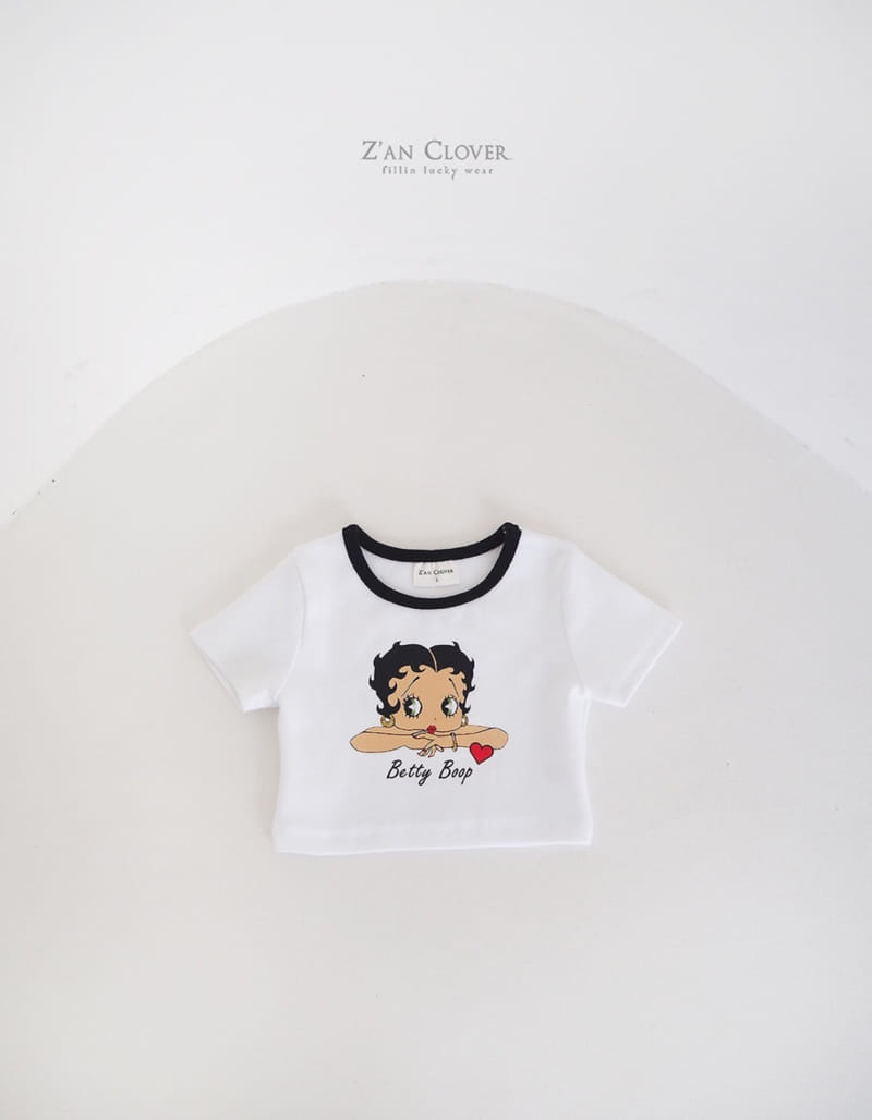 Zan Clover - Korean Children Fashion - #childrensboutique - Betty Bup Tee