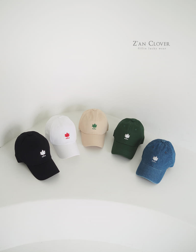 Zan Clover - Korean Children Fashion - #childrensboutique - Maple Ball Cap - 10