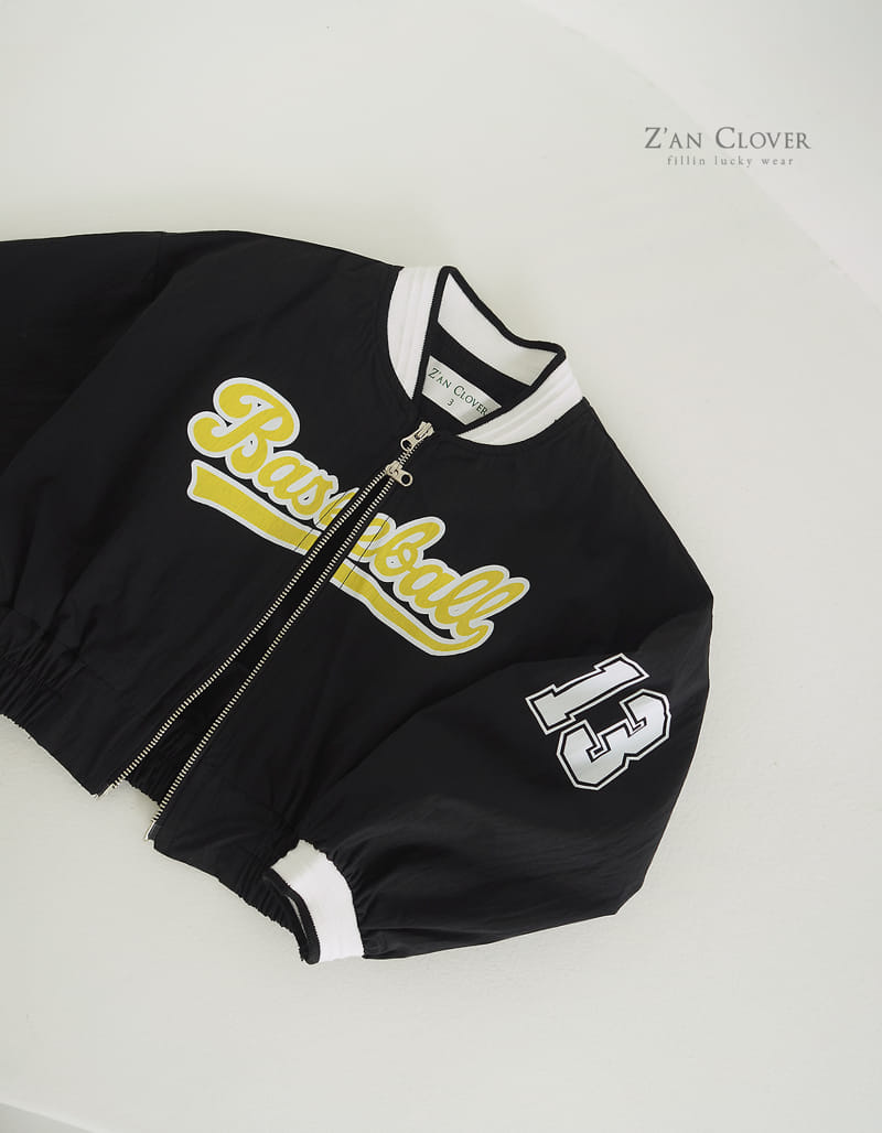 Zan Clover - Korean Children Fashion - #childrensboutique - Baseball Jumper - 12