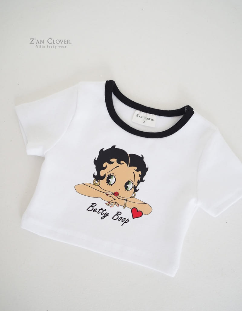 Zan Clover - Korean Children Fashion - #designkidswear - Betty Bup Tee - 2