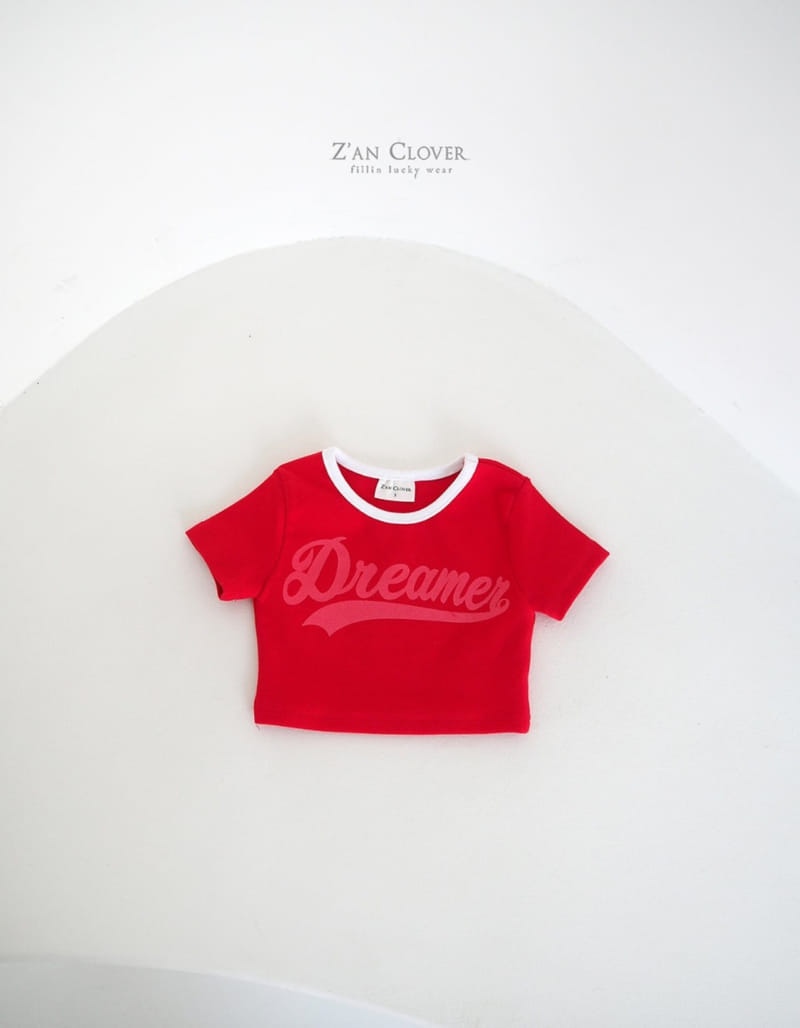 Zan Clover - Korean Children Fashion - #discoveringself - Dreamer Crop Tee - 2