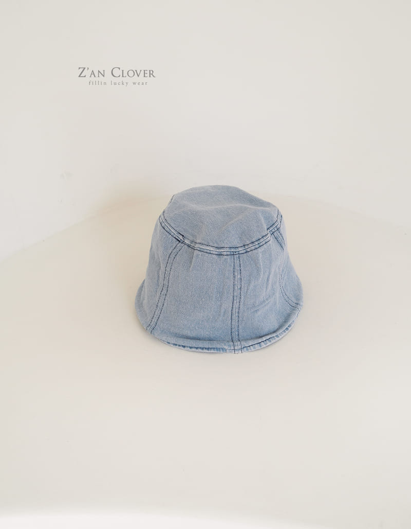 Zan Clover - Korean Children Fashion - #discoveringself - Denim Denim Bucket Hat - 2