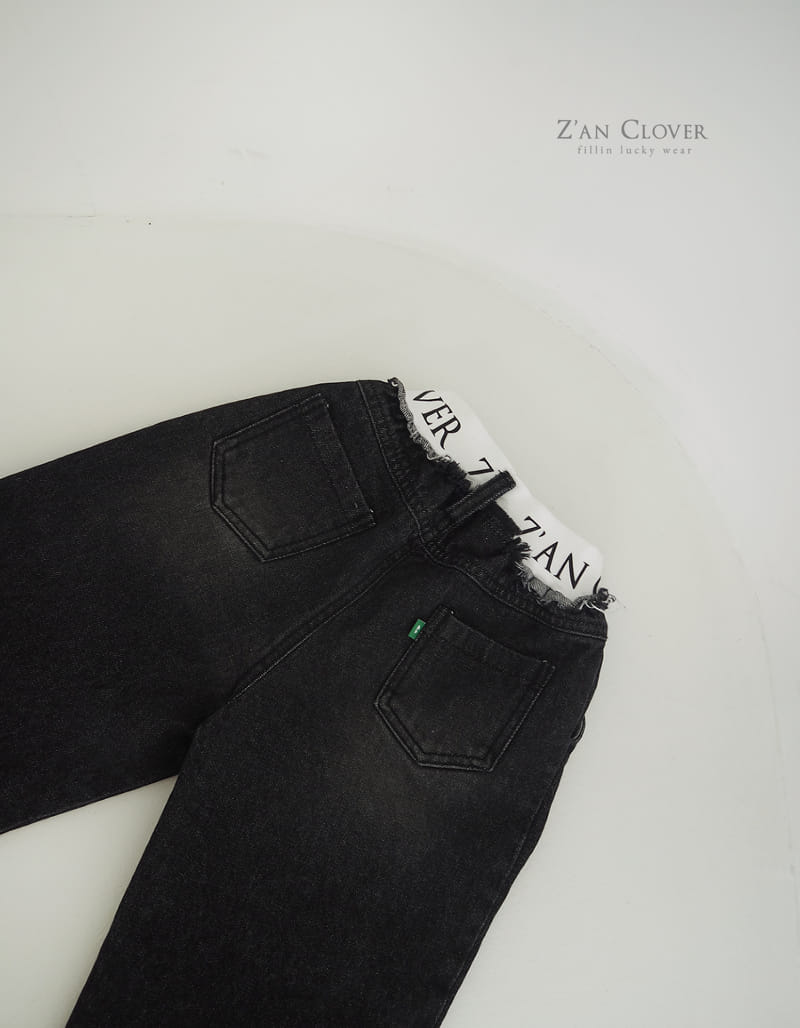 Zan Clover - Korean Children Fashion - #kidsshorts - Vintage Banding Jeans - 12