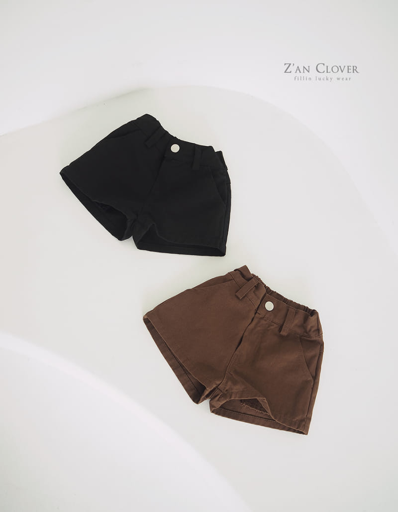 Zan Clover - Korean Children Fashion - #kidsshorts - Basic Shorts