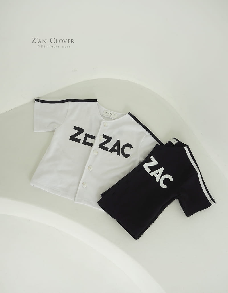 Zan Clover - Korean Children Fashion - #kidsshorts - Baseball Cardigan