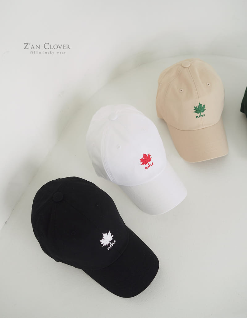 Zan Clover - Korean Children Fashion - #kidsstore - Maple Ball Cap