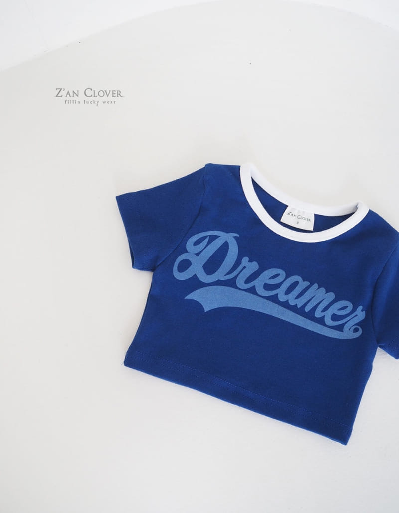 Zan Clover - Korean Children Fashion - #kidzfashiontrend - Dreamer Crop Tee - 6