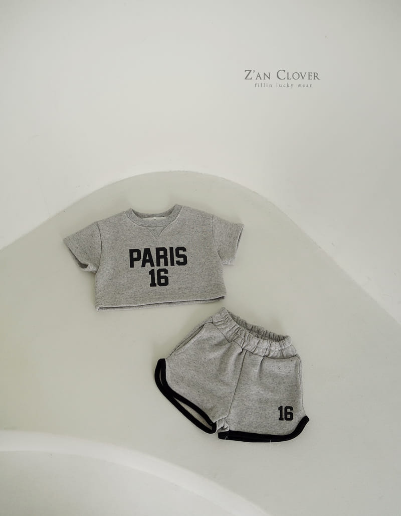 Zan Clover - Korean Children Fashion - #littlefashionista - Sixteen Top Bottom Set