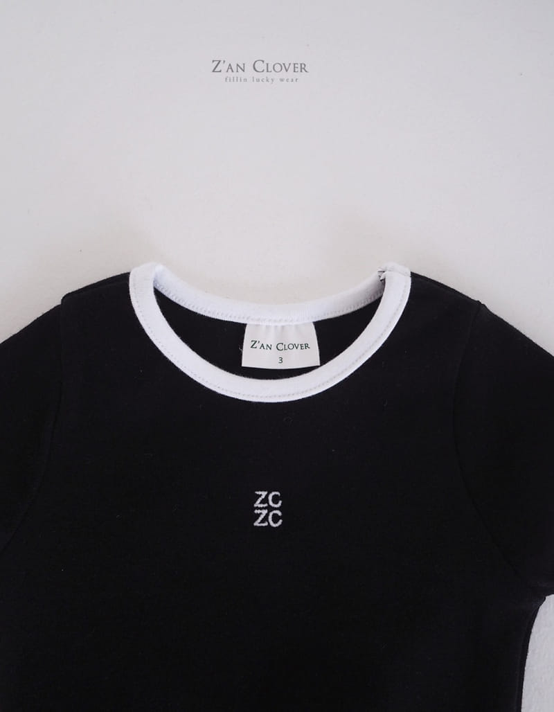 Zan Clover - Korean Children Fashion - #littlefashionista - U Neck Tee - 7