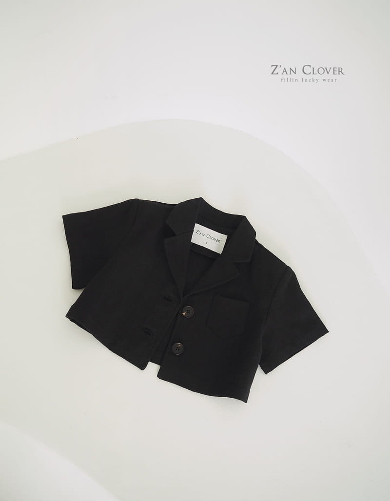 Zan Clover - Korean Children Fashion - #littlefashionista - Linen Short Jacket - 7