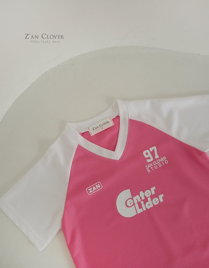 Zan Clover - Korean Children Fashion - #minifashionista - Center Football Tee - 6