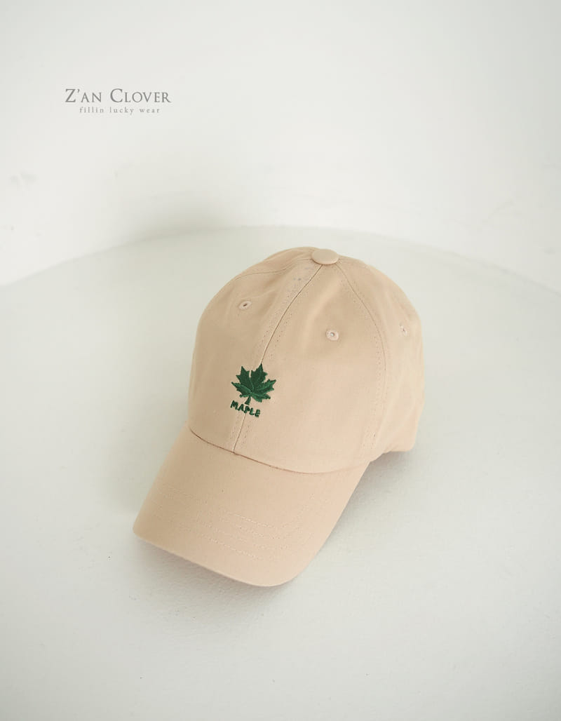 Zan Clover - Korean Children Fashion - #minifashionista - Maple Ball Cap - 6