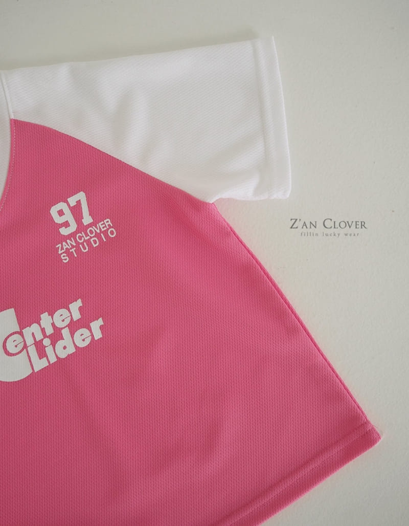 Zan Clover - Korean Children Fashion - #prettylittlegirls - Center Football Tee - 7