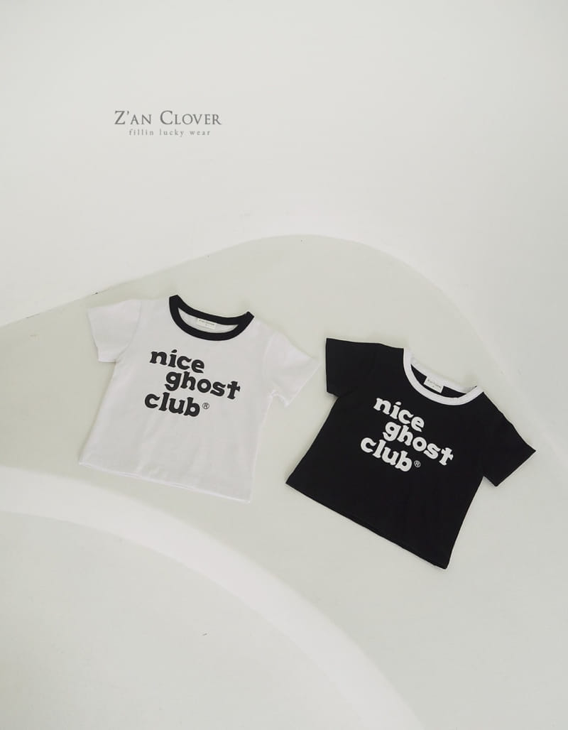 Zan Clover - Korean Children Fashion - #stylishchildhood - Ghost Club Tee