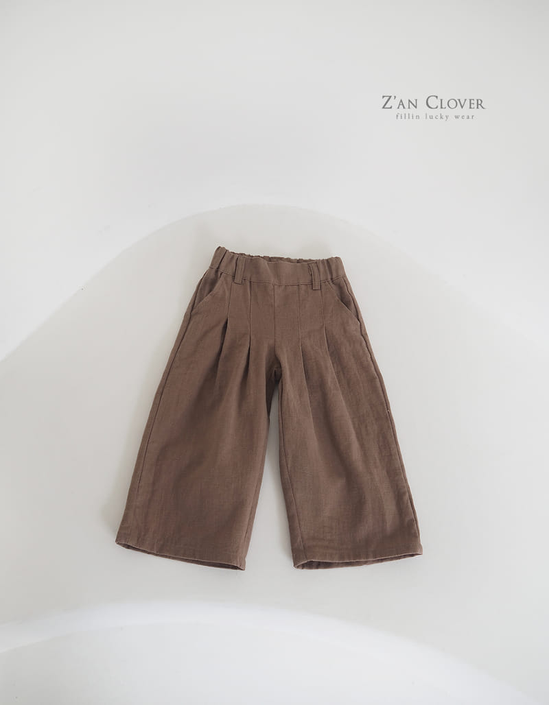 Zan Clover - Korean Children Fashion - #todddlerfashion - Linen Pintuck Pants