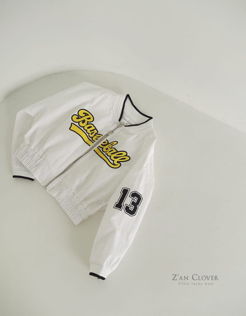 Zan Clover - Korean Children Fashion - #todddlerfashion - Baseball Jumper - 8