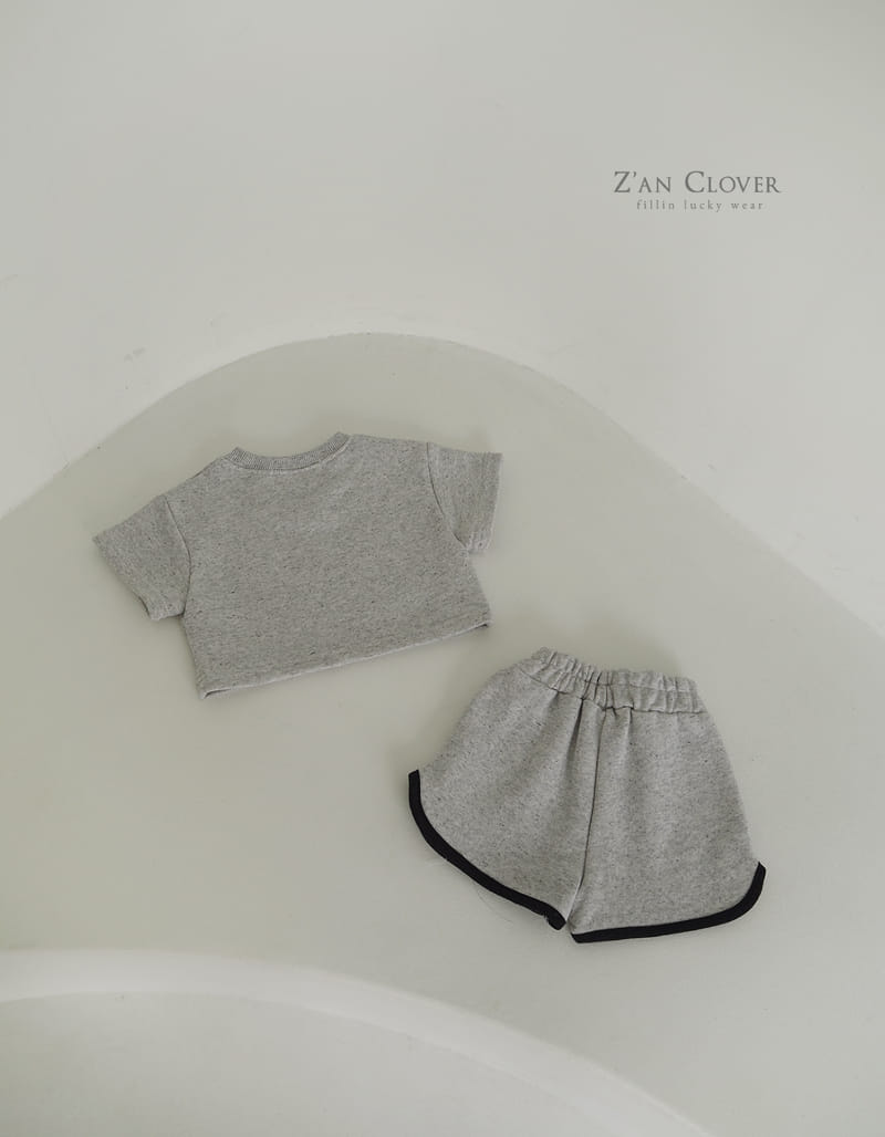 Zan Clover - Korean Children Fashion - #toddlerclothing - Sixteen Top Bottom Set - 6