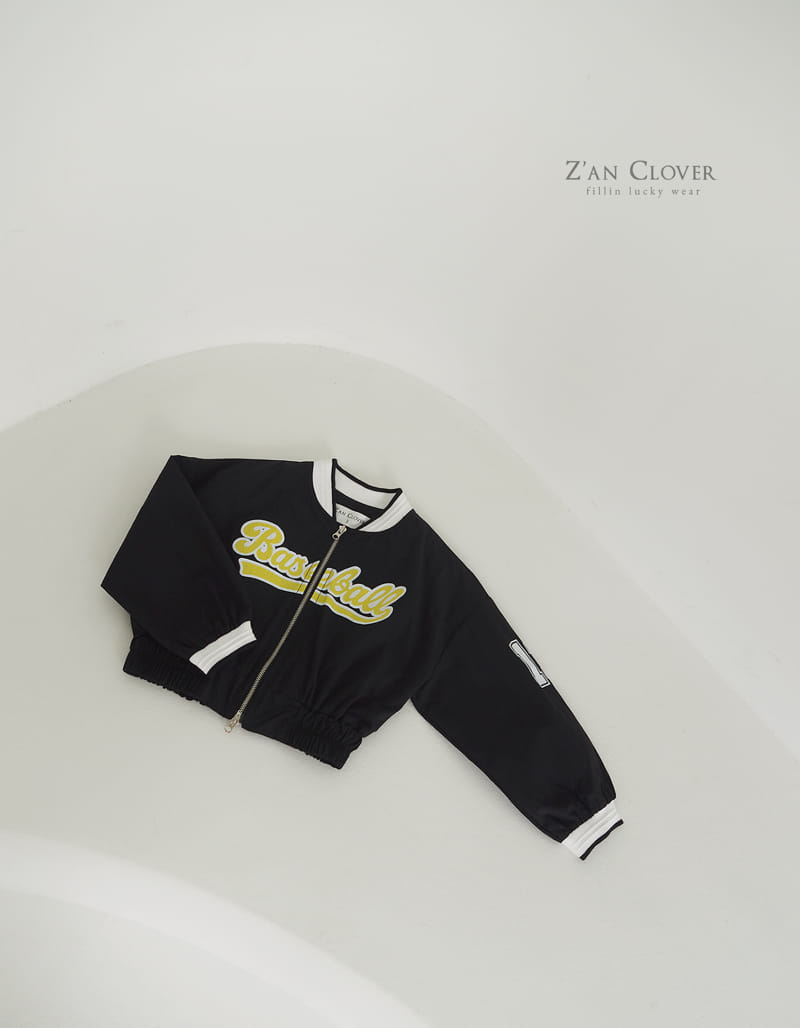 Zan Clover - Korean Children Fashion - #toddlerclothing - Baseball Jumper - 9