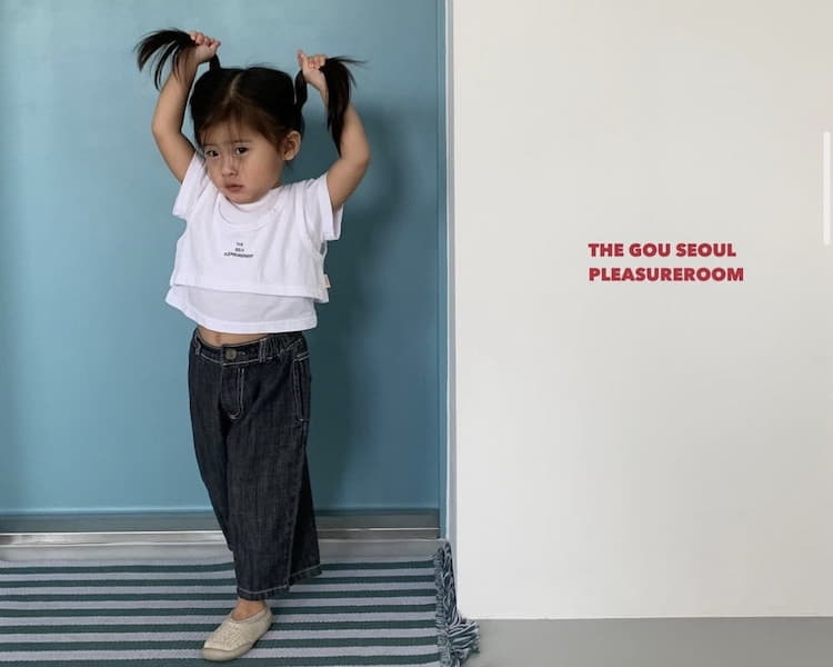 go;u - Korean Children Fashion - #todddlerfashion - Country Mouse And Seoul Pants with Mom - 2