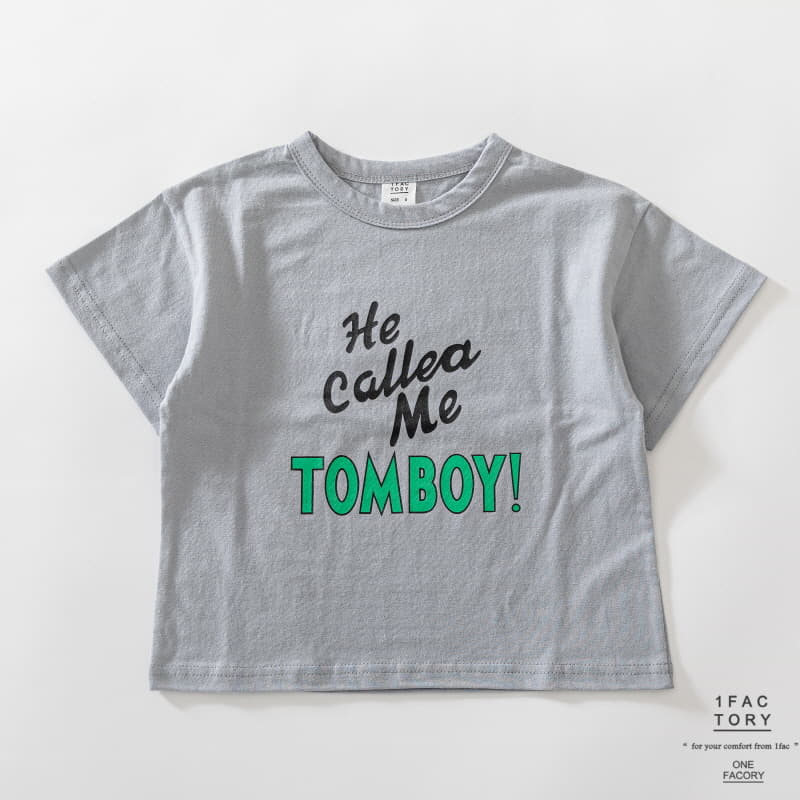 1 Fac - Korean Children Fashion - #discoveringself - Tomboy Tee