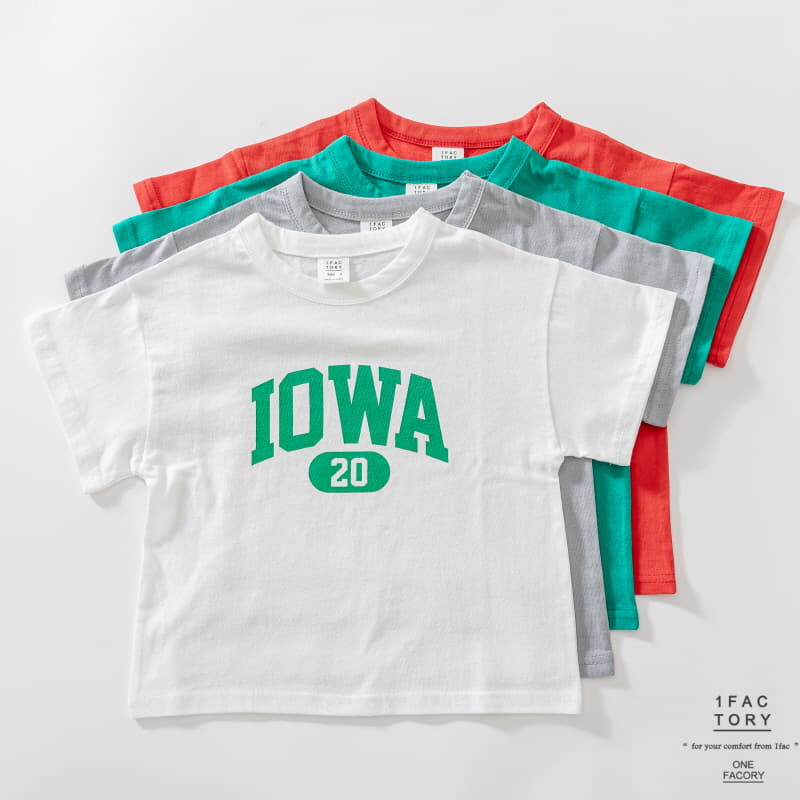 1 Fac - Korean Children Fashion - #kidsshorts - Iowa Tee - 10