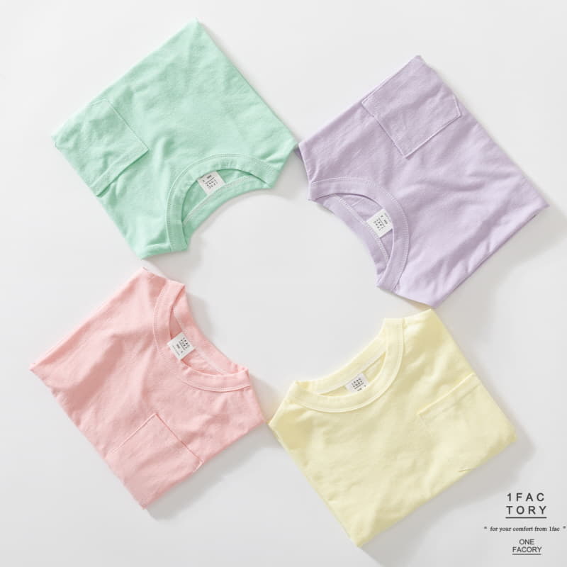 1 Fac - Korean Children Fashion - #fashionkids - Pastel Tee - 4