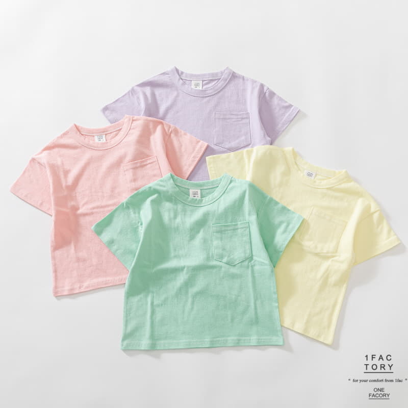 1 Fac - Korean Children Fashion - #littlefashionista - Pastel Tee - 8