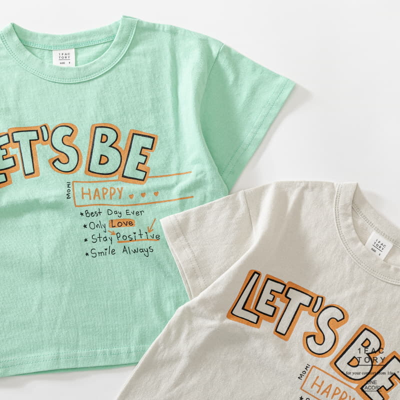 1 Fac - Korean Children Fashion - #magicofchildhood - Let's be Happy Tee - 10