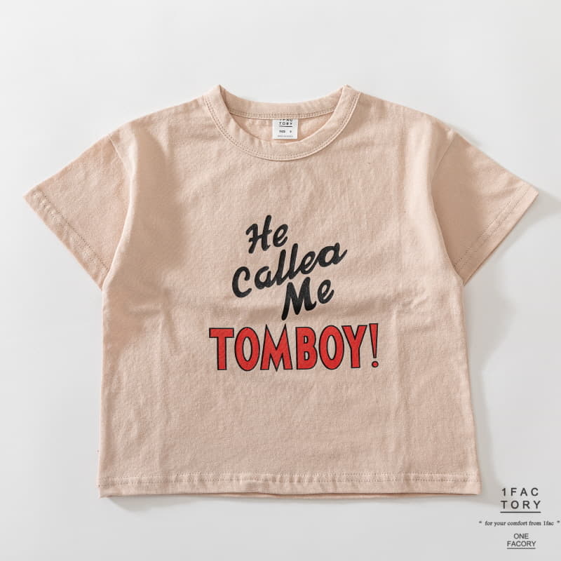 1 Fac - Korean Children Fashion - #minifashionista - Tomboy Tee - 9