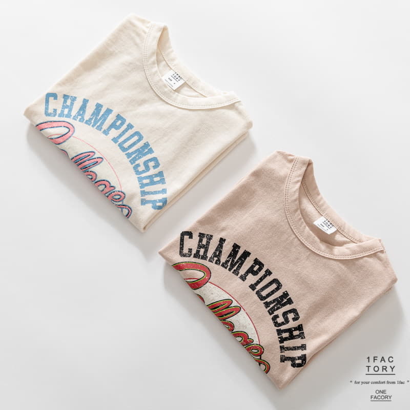 1 Fac - Korean Children Fashion - #todddlerfashion - Champion Tee - 10