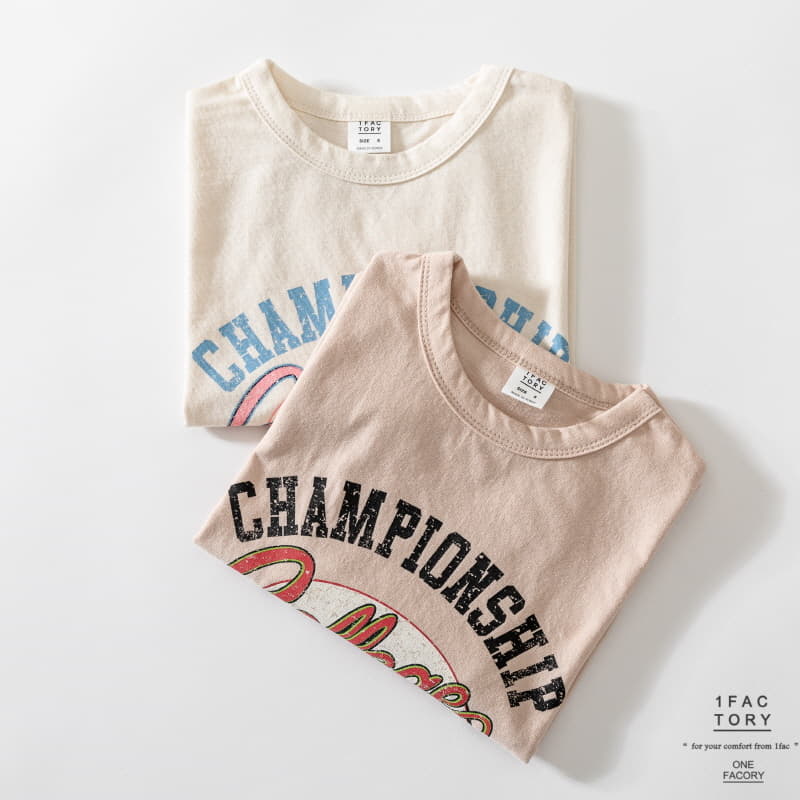 1 Fac - Korean Children Fashion - #toddlerclothing - Champion Tee - 11