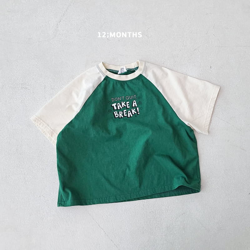 12 Month - Korean Children Fashion - #childrensboutique - Take Raglan Tee