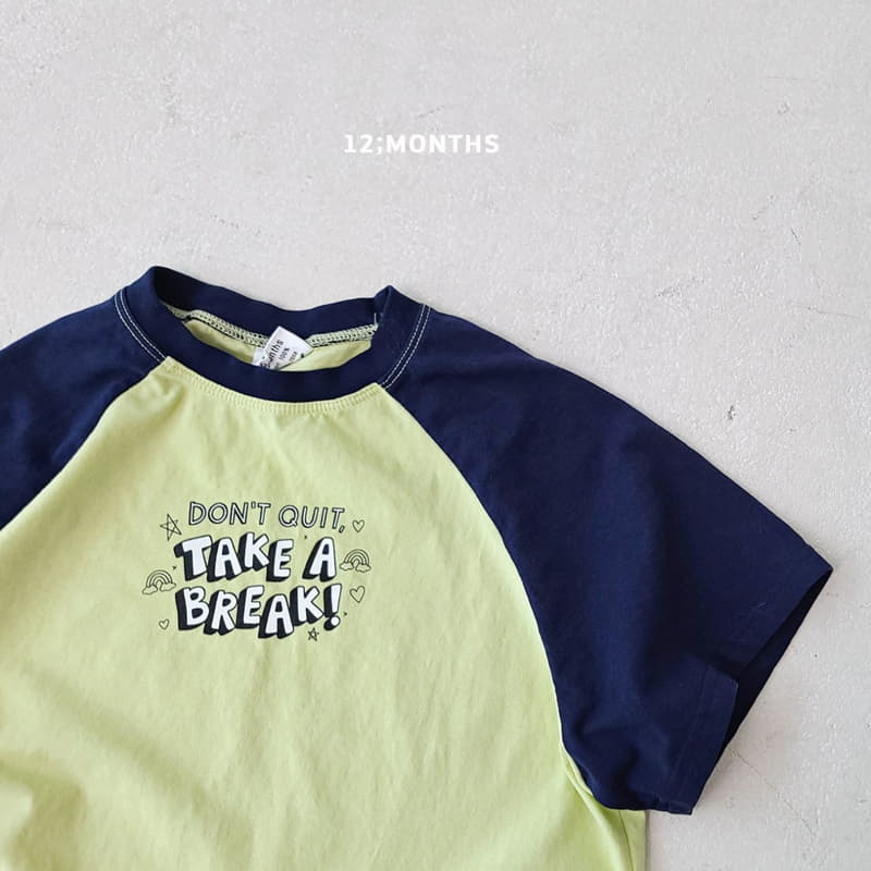 12 Month - Korean Children Fashion - #designkidswear - Take Raglan Tee - 2