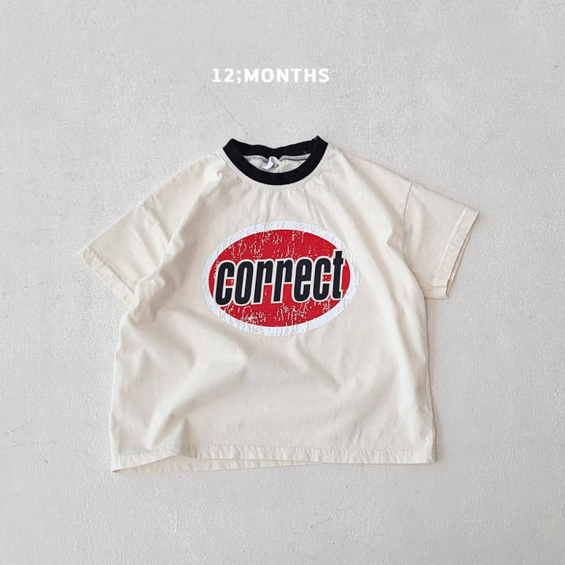 12 Month - Korean Children Fashion - #designkidswear - Connect Tee