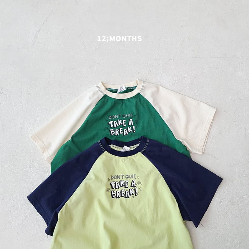 12 Month - Korean Children Fashion - #kidsstore - Take Raglan Tee - 6