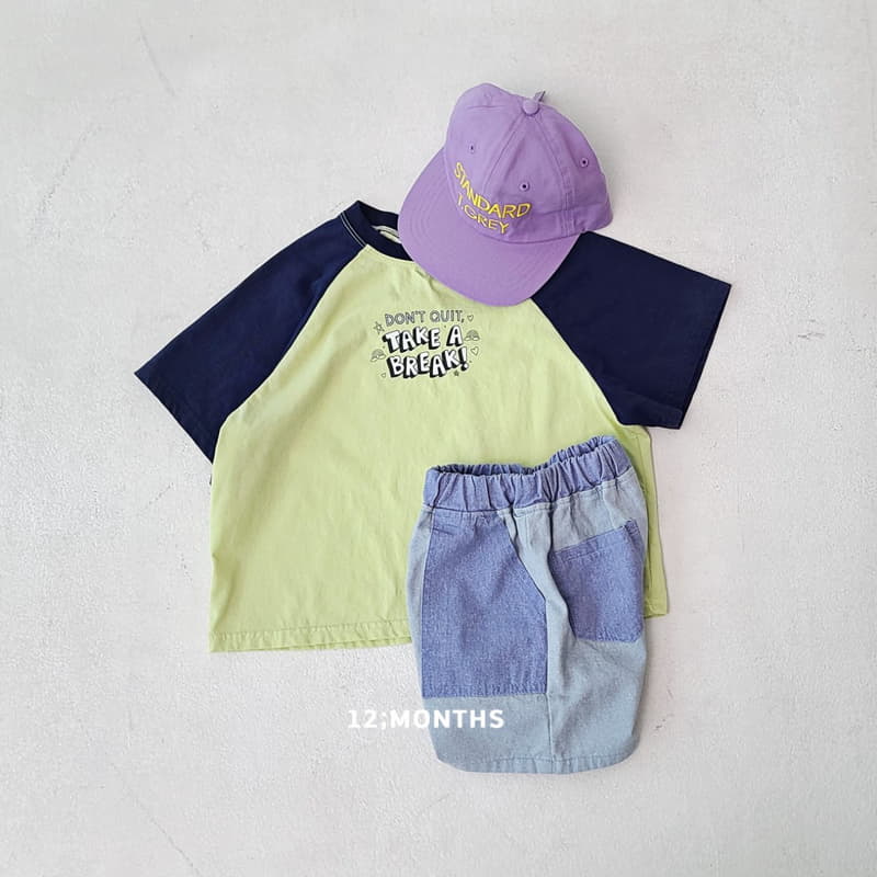 12 Month - Korean Children Fashion - #littlefashionista - Take Raglan Tee - 9