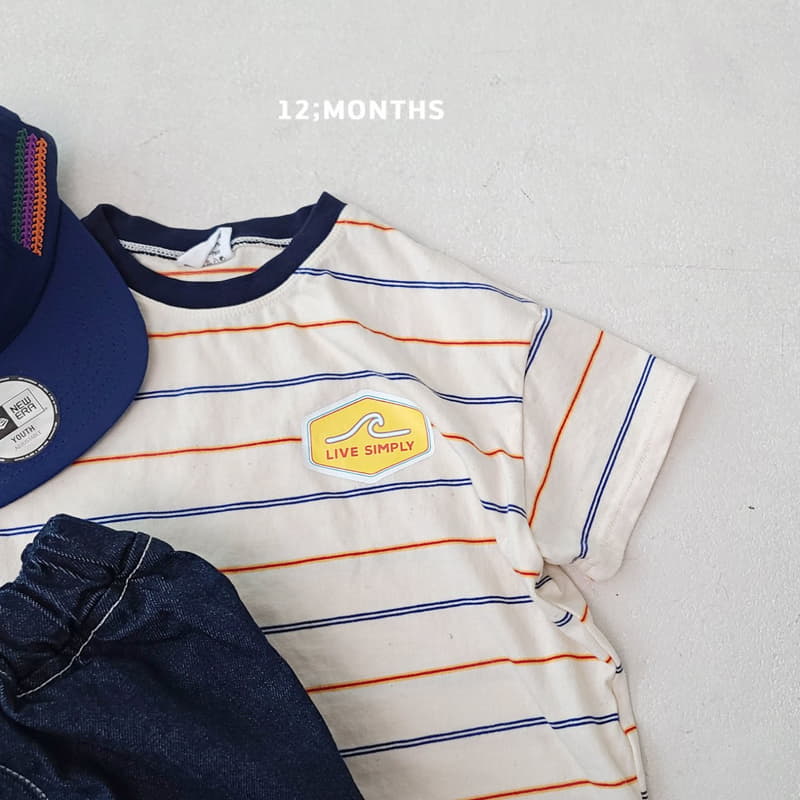 12 Month - Korean Children Fashion - #littlefashionista - Simply Tee - 4