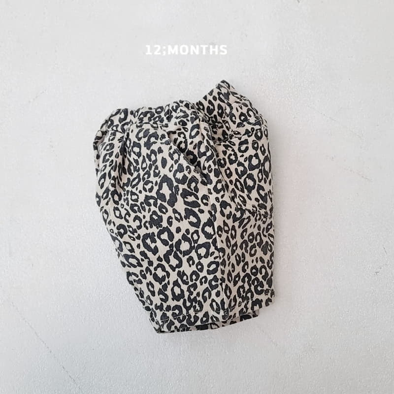 12 Month - Korean Children Fashion - #magicofchildhood - Leopard Pants - 4