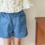 Heart Shorts Denim