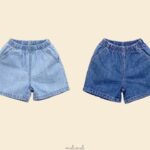 Simple Denim Shorts