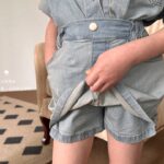 Denim Skirt Pants